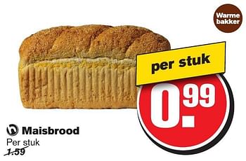 Aanbiedingen Maisbrood - Huismerk - Hoogvliet - Geldig van 18/01/2017 tot 24/01/2017 bij Hoogvliet