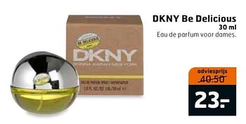 Aanbiedingen Dkny be delicious - DKNY - Geldig van 17/01/2017 tot 29/01/2017 bij Trekpleister