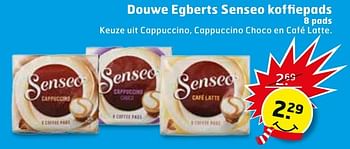 Aanbiedingen Douwe egberts senseo koffiepads - Douwe Egberts - Geldig van 17/01/2017 tot 29/01/2017 bij Trekpleister