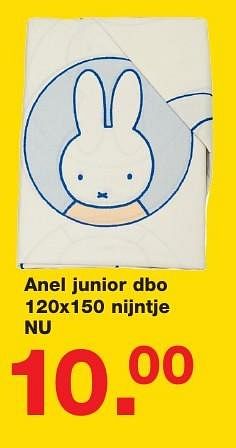 Aanbiedingen Anel junior dbo - Anel - Geldig van 06/01/2017 tot 30/01/2017 bij Baby & Tiener Megastore