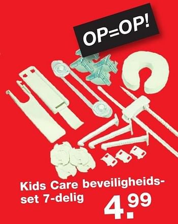 Aanbiedingen Kids care beveiligheidsset 7-delig - Kidscare - Geldig van 06/01/2017 tot 30/01/2017 bij Baby & Tiener Megastore
