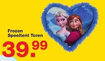 Aanbiedingen Frozen speeltent toren - Huismerk - Baby &amp; Tiener Megastore - Geldig van 06/01/2017 tot 30/01/2017 bij Baby & Tiener Megastore