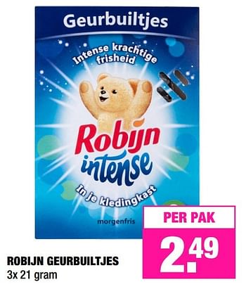 Aanbiedingen Robijn geurbuiltjes - Robijn - Geldig van 16/01/2017 tot 30/01/2017 bij Big Bazar