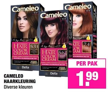 Aanbiedingen Cameleo haarkleuring - Cameleo - Geldig van 16/01/2017 tot 30/01/2017 bij Big Bazar