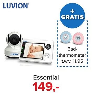 Aanbiedingen Essential - Luvion - Geldig van 02/01/2017 tot 29/01/2017 bij Baby-Dump