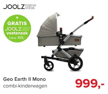 Aanbiedingen Geo earth ii mono combi-kinderwagen - Joolz - Geldig van 02/01/2017 tot 29/01/2017 bij Baby-Dump