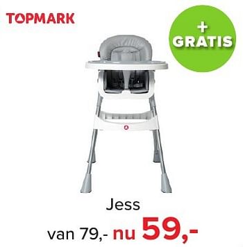 Aanbiedingen Jess - Topmark - Geldig van 02/01/2017 tot 29/01/2017 bij Baby-Dump