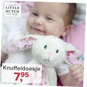 Aanbiedingen Knuff eldoekje - Little Dutch - Geldig van 02/01/2017 tot 29/01/2017 bij Baby-Dump