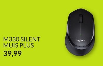 Aanbiedingen Logitech m330 silent muis plus - Logitech - Geldig van 01/01/2017 tot 31/01/2017 bij Alternate