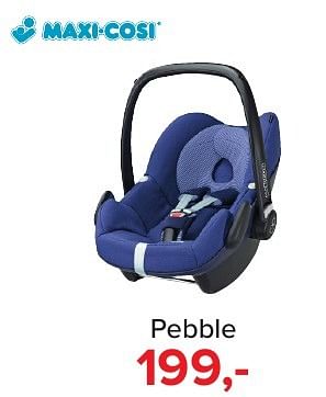 Aanbiedingen Pebble - Maxi-cosi - Geldig van 02/01/2017 tot 29/01/2017 bij Baby-Dump