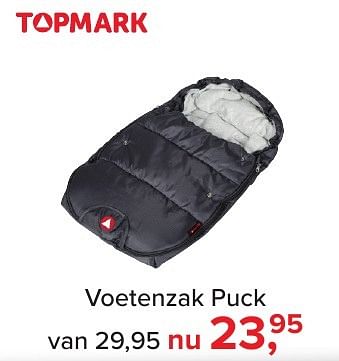 Aanbiedingen Voetenzak puck - Topmark - Geldig van 02/01/2017 tot 29/01/2017 bij Baby-Dump