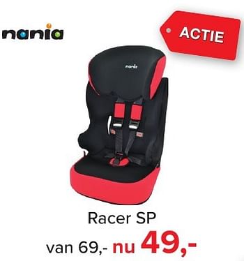 Aanbiedingen Racer sp - Nania - Geldig van 02/01/2017 tot 29/01/2017 bij Baby-Dump