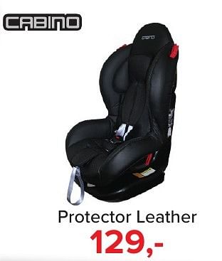Aanbiedingen Protector leather - Cabino - Geldig van 02/01/2017 tot 29/01/2017 bij Baby-Dump