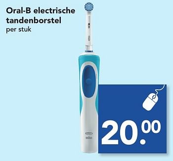 Aanbiedingen Oral-b electrische tandenborstel - Oral-B - Geldig van 22/01/2017 tot 28/01/2017 bij Deen Supermarkten