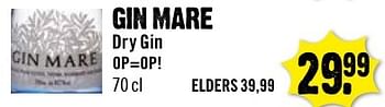 Aanbiedingen Gin mare - Gin Mare  - Geldig van 22/01/2017 tot 28/01/2017 bij Dirk III