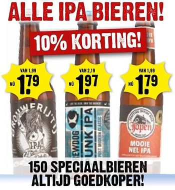 Aanbiedingen Alle ipa bieren! - Huismerk - Dirk III - Geldig van 22/01/2017 tot 28/01/2017 bij Dirk III