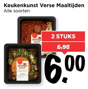 Aanbiedingen Keukenkunst verse maaltijden - Keukenkunst  - Geldig van 22/01/2017 tot 28/01/2017 bij Vomar