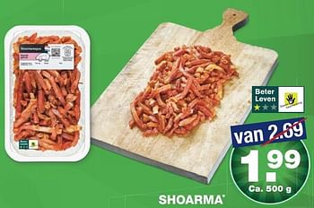 Aanbiedingen Shoarma - Huismerk - Aldi - Geldig van 22/01/2017 tot 29/01/2017 bij Aldi