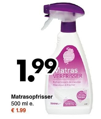Aanbiedingen Matrasopfrisser - Huismerk - Wibra - Geldig van 22/01/2017 tot 11/02/2017 bij Wibra