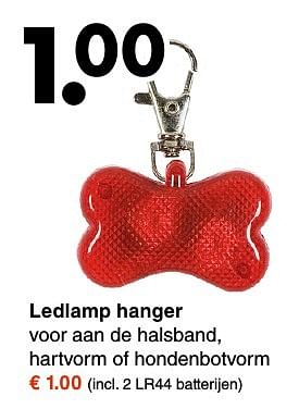 Aanbiedingen Ledlamp hanger - Huismerk - Wibra - Geldig van 22/01/2017 tot 11/02/2017 bij Wibra