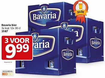 Aanbiedingen Bavaria bier - Bavaria - Geldig van 23/01/2017 tot 29/01/2017 bij Jan Linders