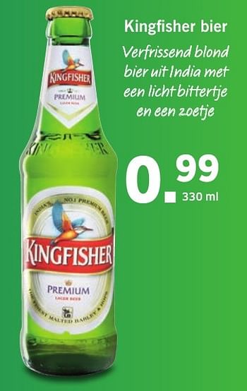 Aanbiedingen Kingfisher bier - Kingfisher - Geldig van 23/01/2017 tot 29/01/2017 bij Lidl