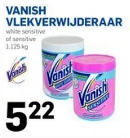 Aanbiedingen Vanish vlekverwijderaar - Vanish - Geldig van 25/01/2017 tot 30/01/2017 bij Action