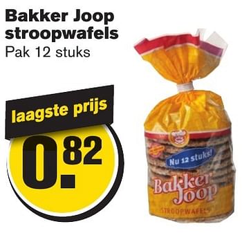 Aanbiedingen Bakker joop stroopwafels - Bakker Joop - Geldig van 25/01/2017 tot 31/01/2017 bij Hoogvliet