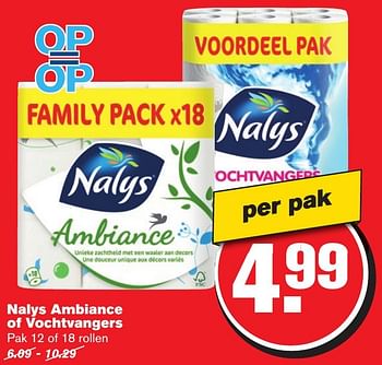 Aanbiedingen Nalys ambiance of vochtvangers - Nalys - Geldig van 25/01/2017 tot 31/01/2017 bij Hoogvliet