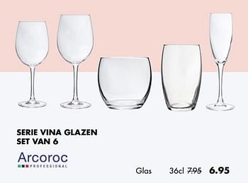 Aanbiedingen Glas - Arcoroc - Geldig van 06/02/2017 tot 27/02/2017 bij Multi Bazar