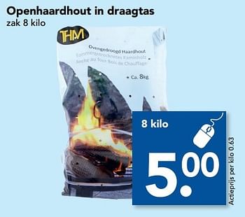 Aanbiedingen Openhaardhout in draagtas - Huismerk deen supermarkt - Geldig van 29/01/2017 tot 04/02/2017 bij Deen Supermarkten