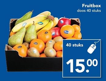 Aanbiedingen Fruitbox - Huismerk deen supermarkt - Geldig van 29/01/2017 tot 04/02/2017 bij Deen Supermarkten