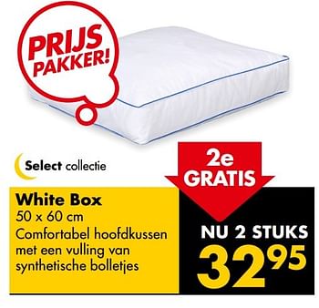 Aanbiedingen White box - Huismerk - Beter Bed - Geldig van 30/01/2017 tot 05/02/2017 bij Beter Bed