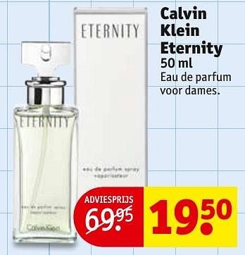 Aanbiedingen Calvin klein eternity - Calvin Klein - Geldig van 31/01/2017 tot 05/02/2017 bij Kruidvat