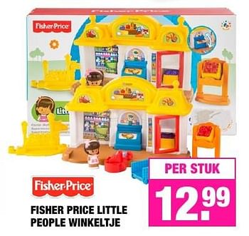 Aanbiedingen Fisher price little people winkeltje - Fisher-Price - Geldig van 31/01/2017 tot 06/02/2017 bij Big Bazar