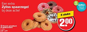 Aanbiedingen Donuts gesuikerd of gedecoreerd - Huismerk - Hoogvliet - Geldig van 01/02/2017 tot 07/03/2017 bij Hoogvliet