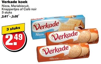 Aanbiedingen Verkade koek - Verkade - Geldig van 01/02/2017 tot 07/03/2017 bij Hoogvliet