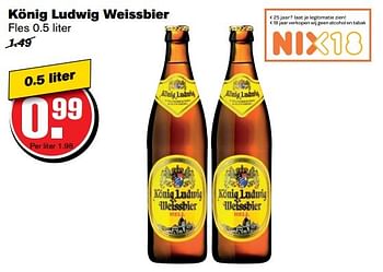 Aanbiedingen König ludwig weissbier - König ludwig - Geldig van 01/02/2017 tot 07/03/2017 bij Hoogvliet