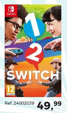 Aanbiedingen 1 2 switch - Nintendo - Geldig van 07/02/2017 tot 07/03/2017 bij Supra Bazar