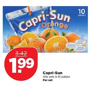 Aanbiedingen Capri-sun - Capri-Sun - Geldig van 05/03/2017 tot 11/03/2017 bij Plus