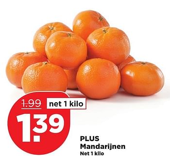 Aanbiedingen Plus mandarijnen - Huismerk - Plus - Geldig van 05/03/2017 tot 11/03/2017 bij Plus