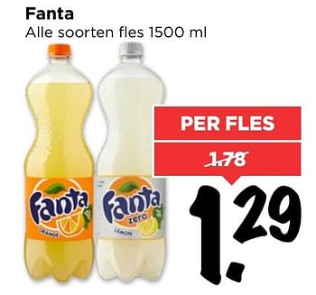 Aanbiedingen Fanta - Fanta - Geldig van 05/02/2017 tot 11/02/2017 bij Vomar