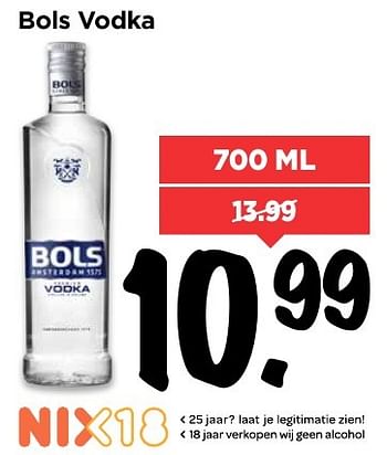 Aanbiedingen Bols vodka - Bols - Geldig van 05/02/2017 tot 11/02/2017 bij Vomar
