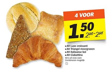 Aanbiedingen Ah luxe croissant - Huismerk - Albert Heijn - Geldig van 05/02/2017 tot 12/02/2017 bij Albert Heijn