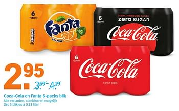 Aanbiedingen Coca-cola en fanta - The Coca Cola Company - Geldig van 05/02/2017 tot 12/02/2017 bij Albert Heijn