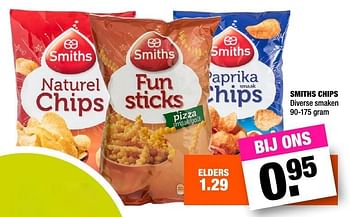 Aanbiedingen Smiths chips - Smiths - Geldig van 07/02/2017 tot 13/02/2017 bij Big Bazar