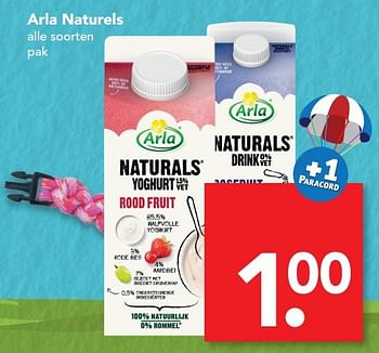 Aanbiedingen Arla naturels - Arla - Geldig van 12/02/2017 tot 18/02/2017 bij Deen Supermarkten