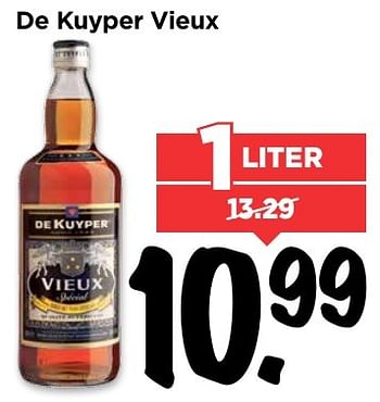 Aanbiedingen De kuyper vieux - De Kuyper - Geldig van 12/02/2017 tot 18/02/2017 bij Vomar
