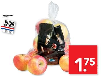 Aanbiedingen Kanzi appelen - Huismerk deen supermarkt - Geldig van 12/02/2017 tot 18/02/2017 bij Deen Supermarkten