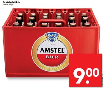 Aanbiedingen Amstel pils - Amstel - Geldig van 12/02/2017 tot 18/02/2017 bij Deen Supermarkten